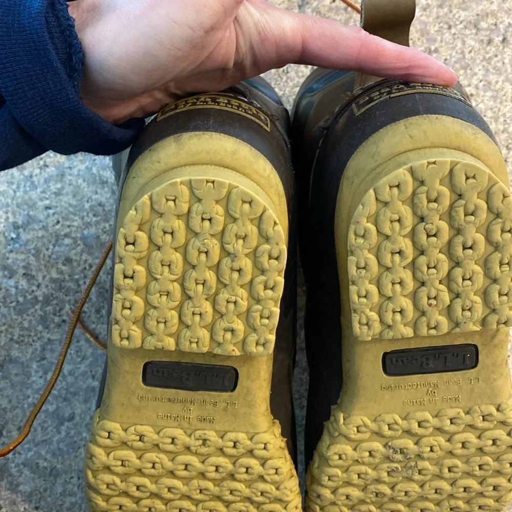 L.L. Bean Boots Men’s 8M 503049 Waterproof Lower FM Duck Boots